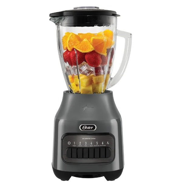 Licuadora Oster® vaso vidrio y 6 veloci