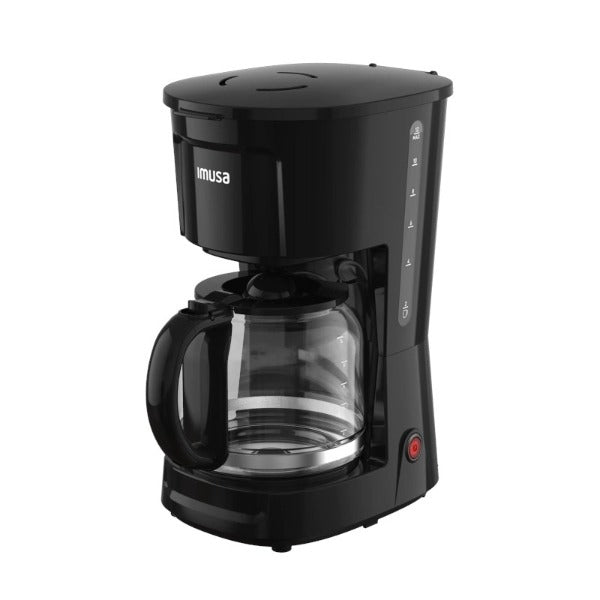 Cafetera de filtro IMUSA Café City XL 12 Tazas Negra