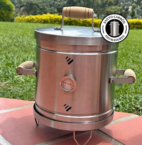 Barril Ahumador Minions 4 LB – Acero 430 | 30x28 cm