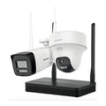 "KIT DE NVS WIFI CON UNA CÁMARA TIPO BALA Y UN PTDOME H.265 DE 2 MP
