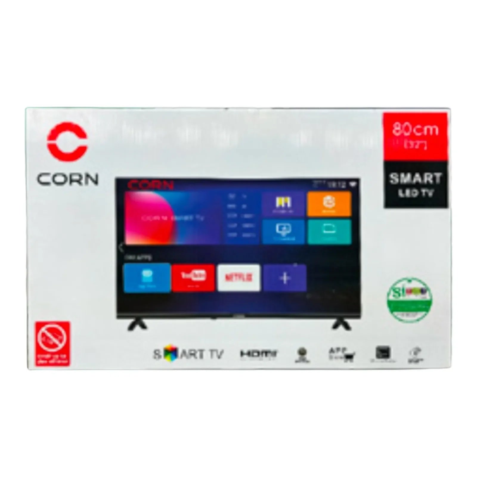 Televisor corn de 32" smart tv