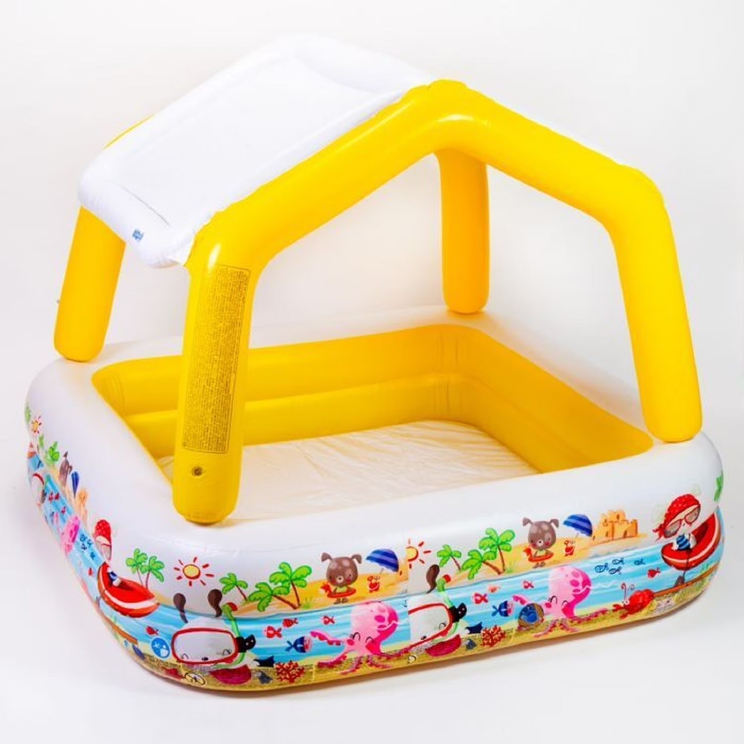 PISCINA (INTEX PISCINA INFL FORMA CUAD 1.57M TECHO