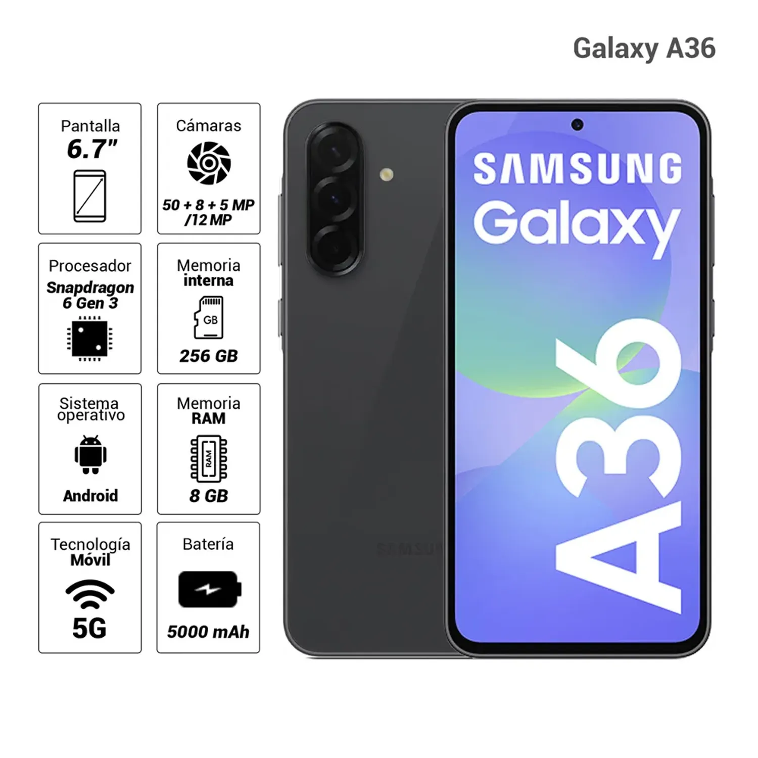 Samsung A36 5G 8/256GB