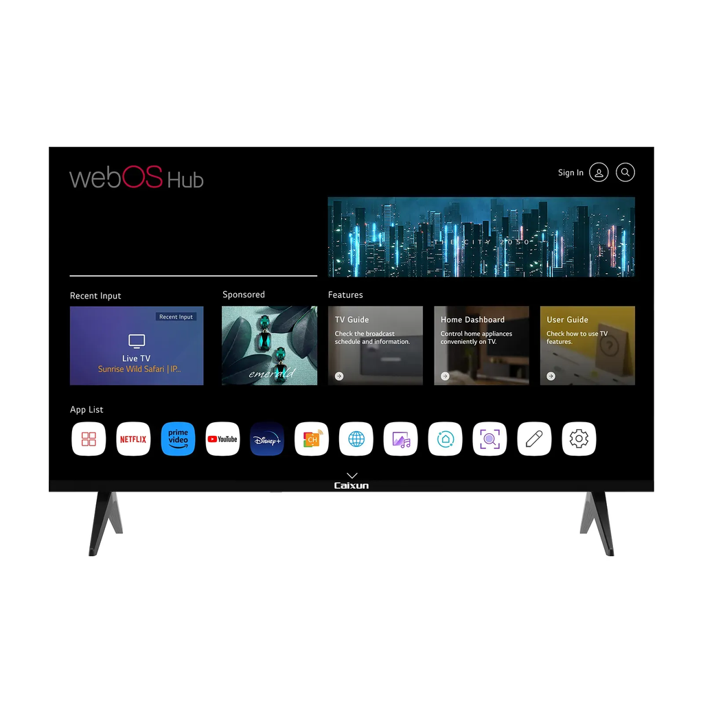 Televisor Caixun de 55"
