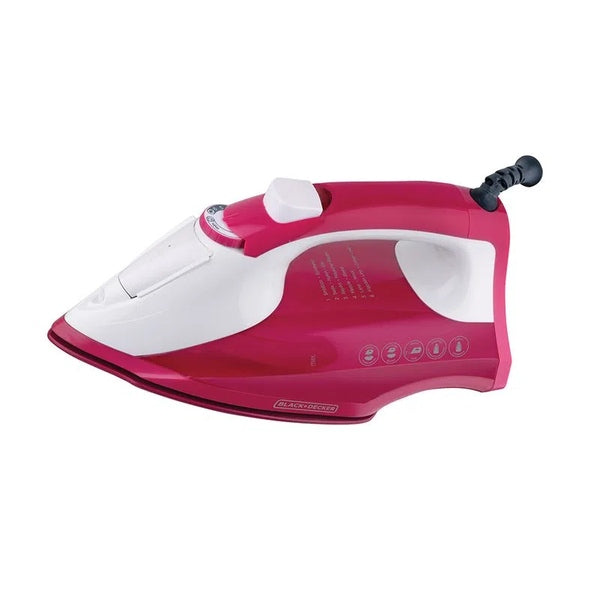 Plancha Vapor BLACK+DECKER Suela de Cerámica