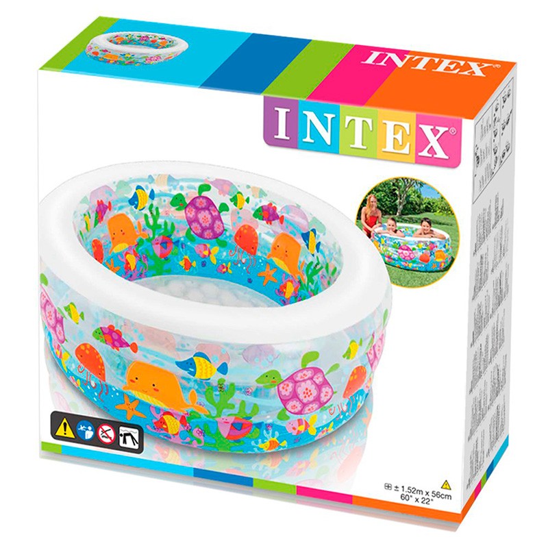 INTEX PISCINA INFL FORMA CIRC 152X56CM ACUARIO