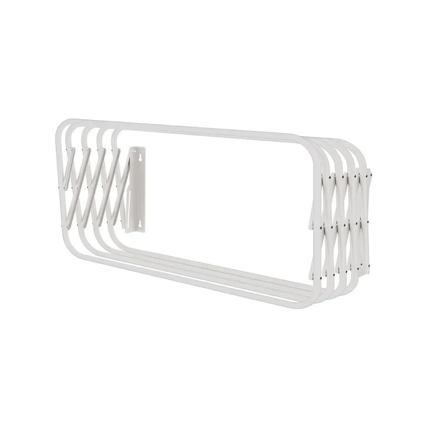 Tendedero Pared Extensible 100x94cm 25kls 9t Blanco